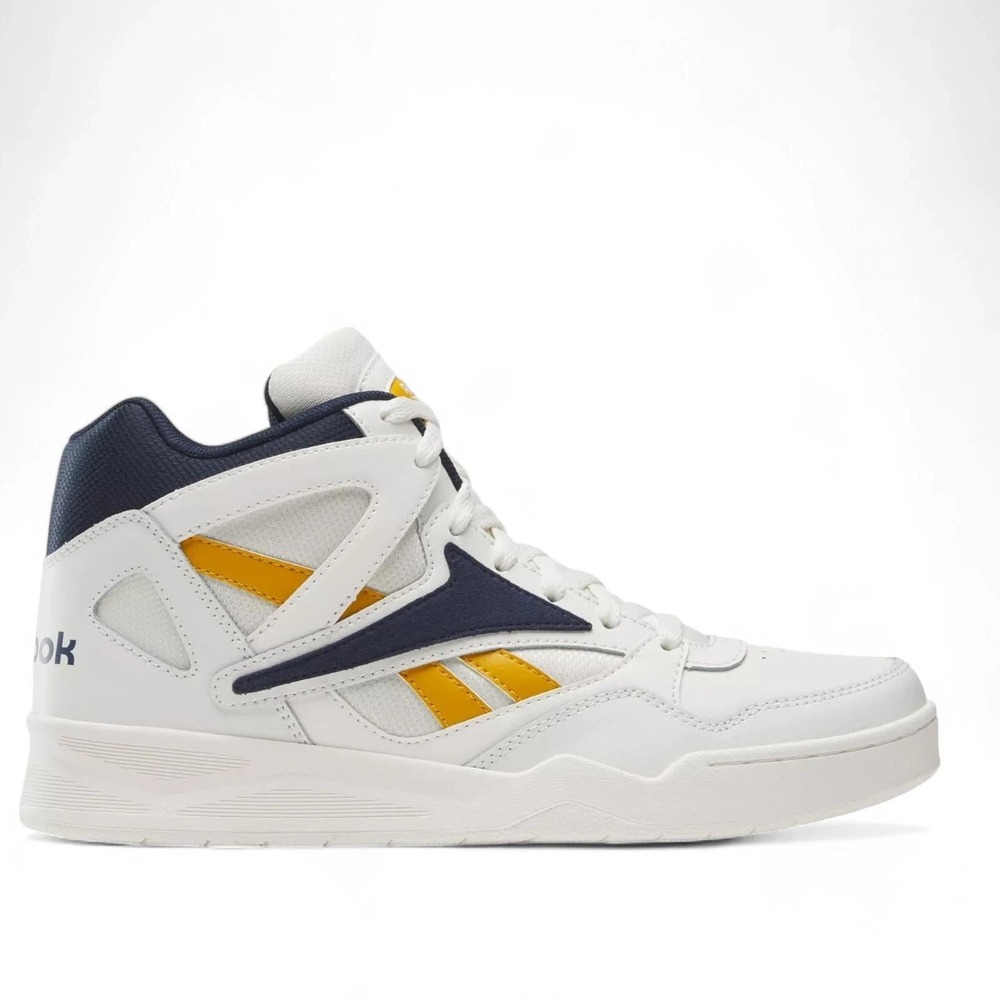 Mens Size 7.5 - Reebok Royal BB4590 White Basketball Sneakers Shoes  NEW